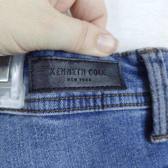 Kenneth Cole New York Sustainable Denim Stretch Regular Fit Jeans Size W44 X L30 - Picture 11 of 16